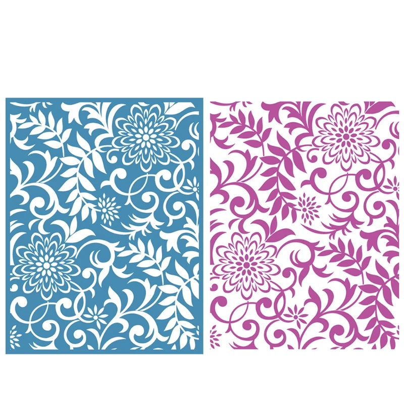 

Spring Flowers Self Adhesive Silk Screen Printing Stencil Mesh Transfers for DIY T-Shirt Pillow Textile Painting