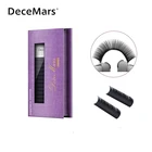 Ресницы для наращивания DeceMars, 16 линийлоток, отдельные ресницы из искусственной норки