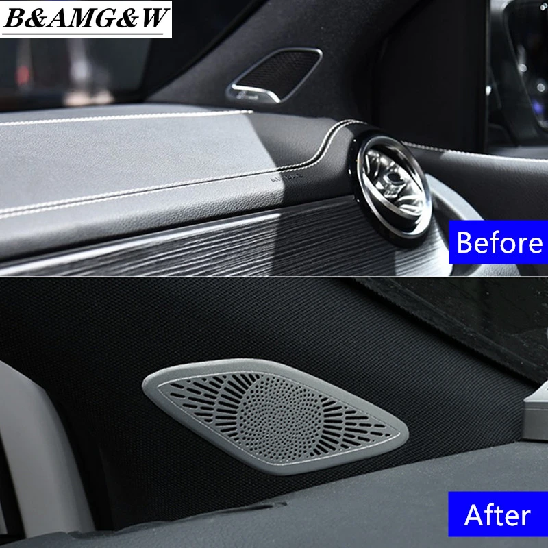 Автомобильный Стайлинг громкий динамик декоративная наклейка отделка для Mercedes