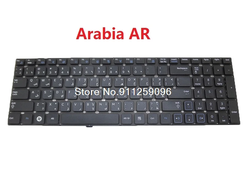 

Laptop Keyboard For Samsung RV511 RV509 RV515 RV520 Russia RU Swiss SW Latin America LA Nordic NE France FR Arabia AR