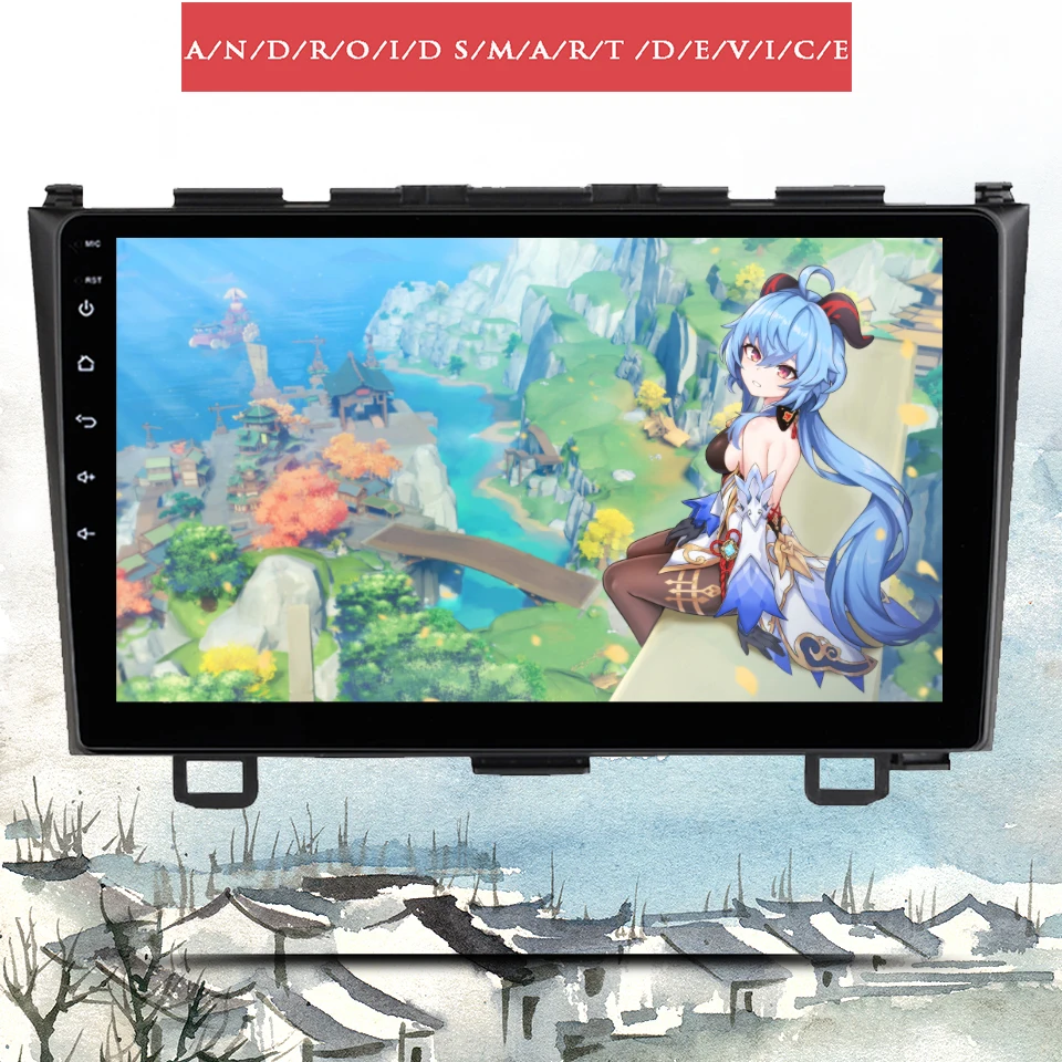 Android 10 0 9 &quotOcta Core 1280*720 Автомобильный DVD плеер для Honda CRV CR V 2006 2011 GPS навигации стерео