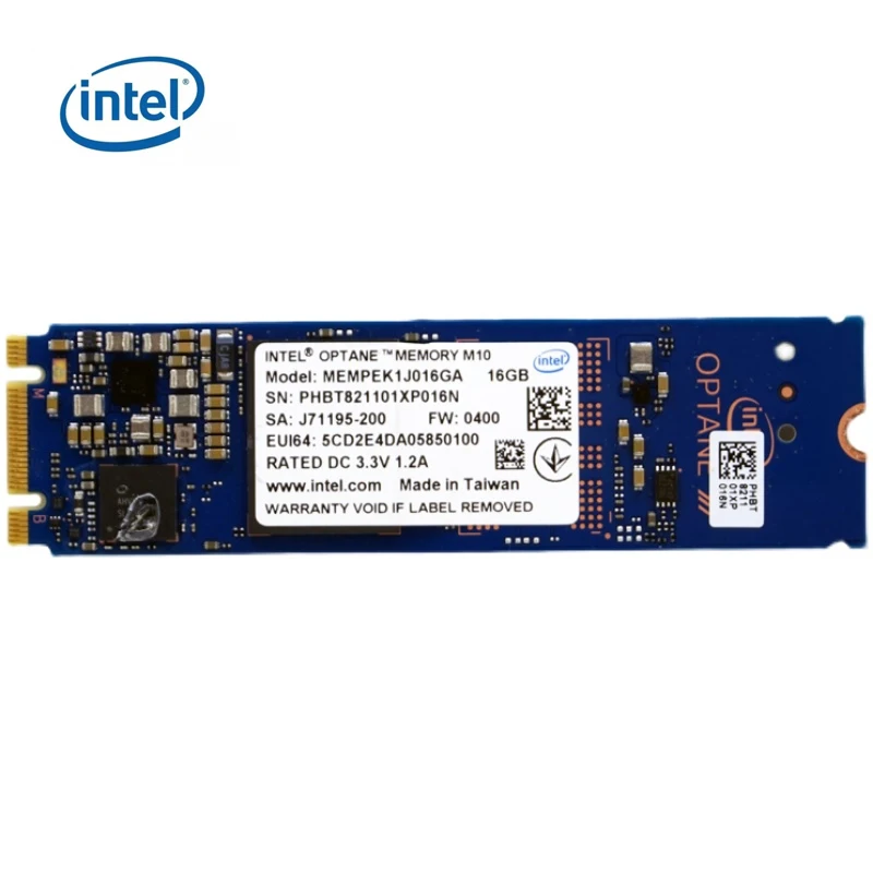 

Intel Optane Memory M10 16GB PCIe M.2 80mm