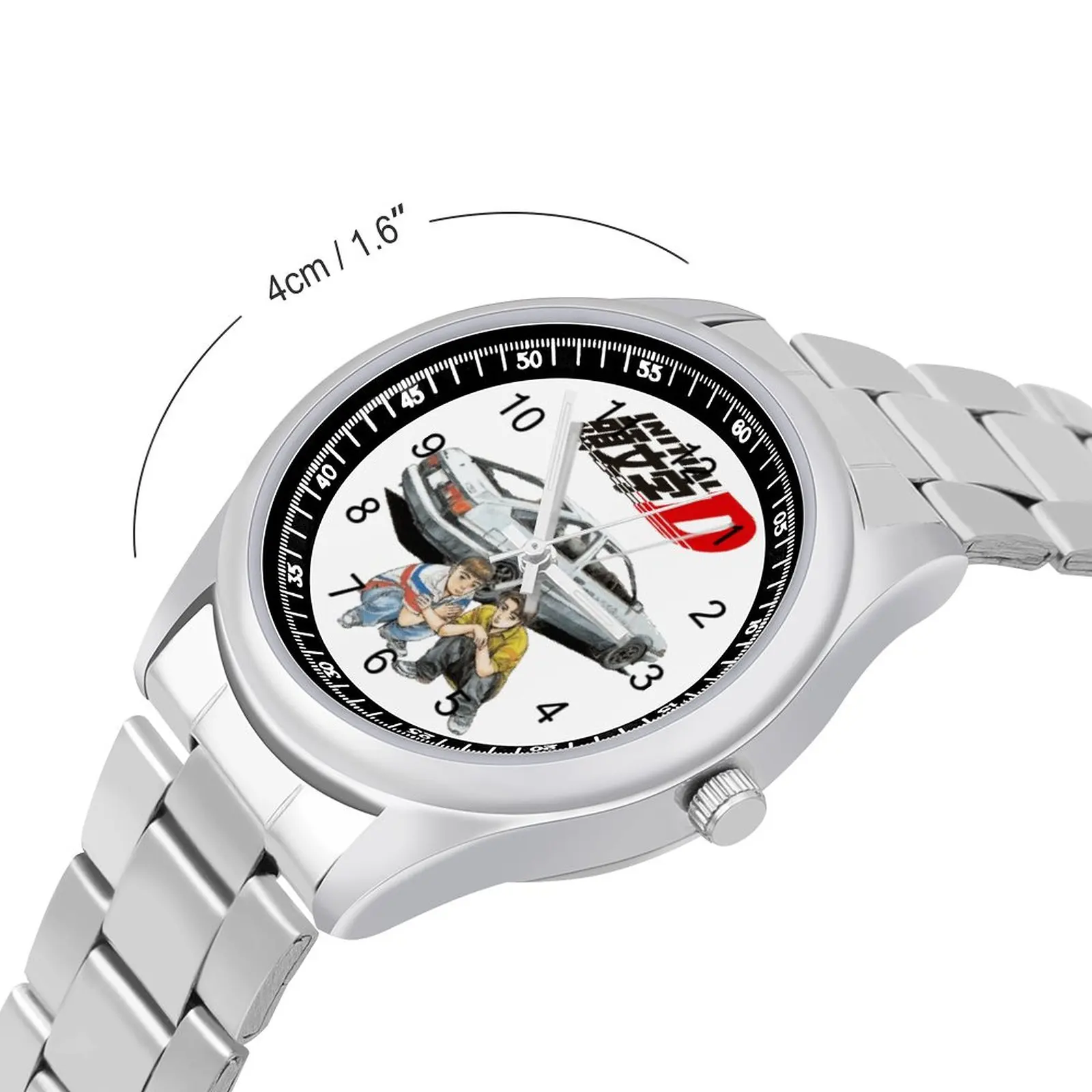 Оригинальные D кварцевые часы деловые эксклюзивные наручные из нержавеющей