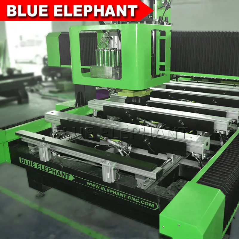 Синий слон 1530 PTP cnc тип PTP cnc сверлильный и режущий маршрутизатор автоматический сменный инструмент с расточной головкой