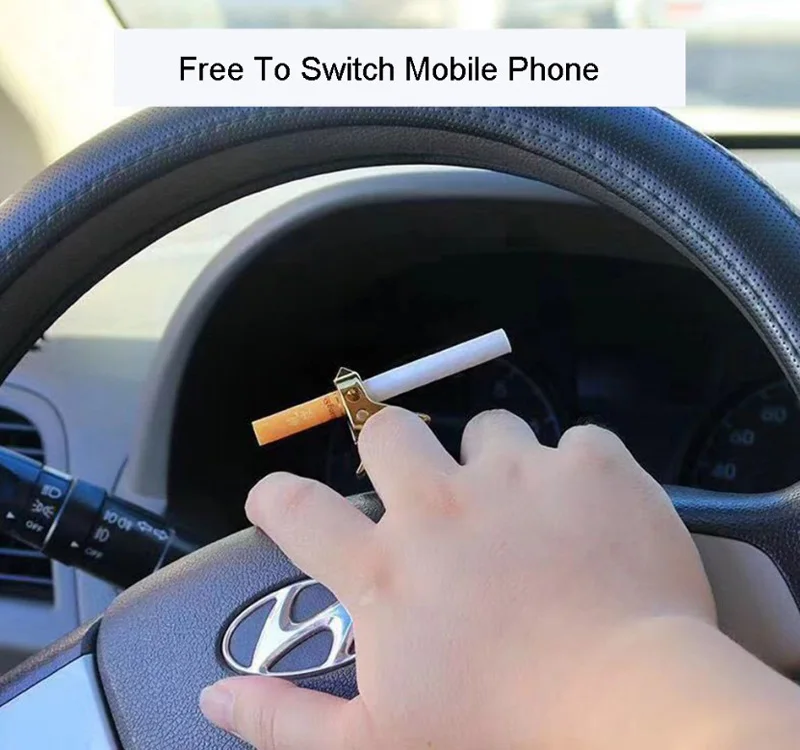 1 шт. креативный дизайн кольца подставка для рук держатель сигарет прочный сплав