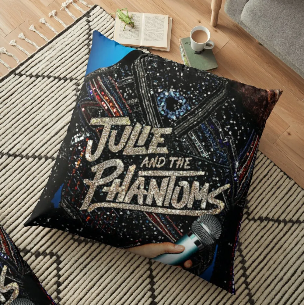 

Julie And Phantoms Microphone Printed Decorative Cushion Sofa Cover Pillowcase Decorations For Home Decor Pillow Cover