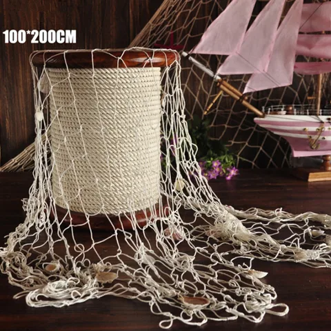 Fishing net for home decor - купить недорого