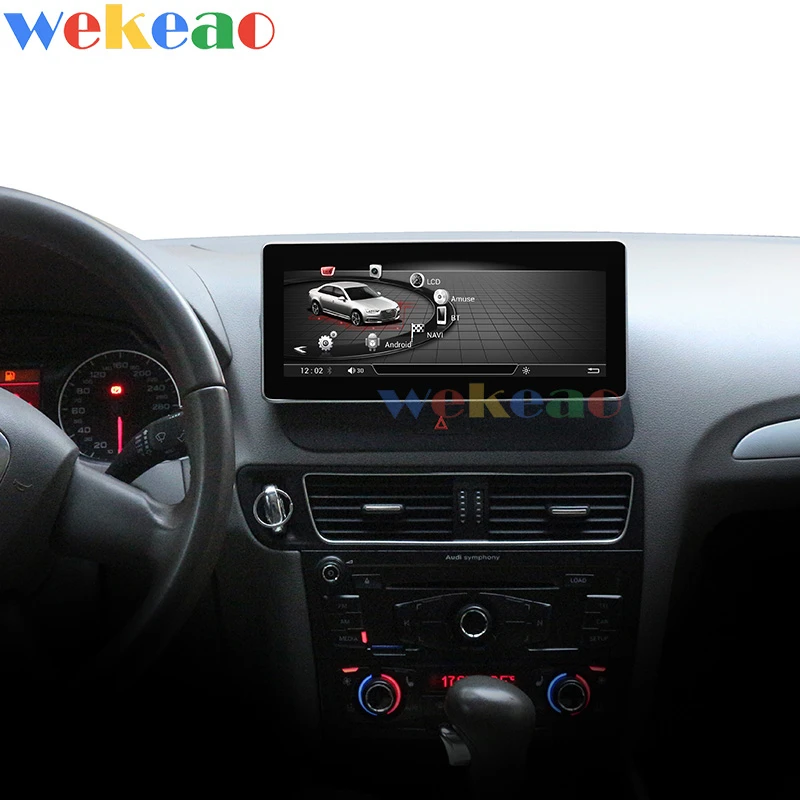 Wekeao 10 25 &quotсенсорный экран 1 Din Android 0 автомобильный dvd плеер для Audi Q5 автомобильное