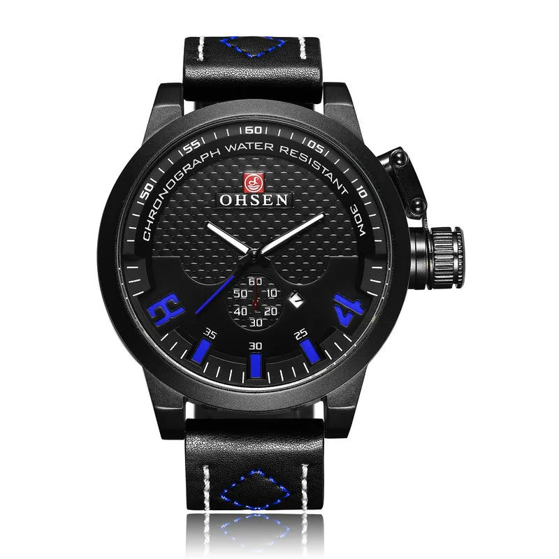 

OHSENTX2909 Shi Ying Water Belt Watch with Calendar