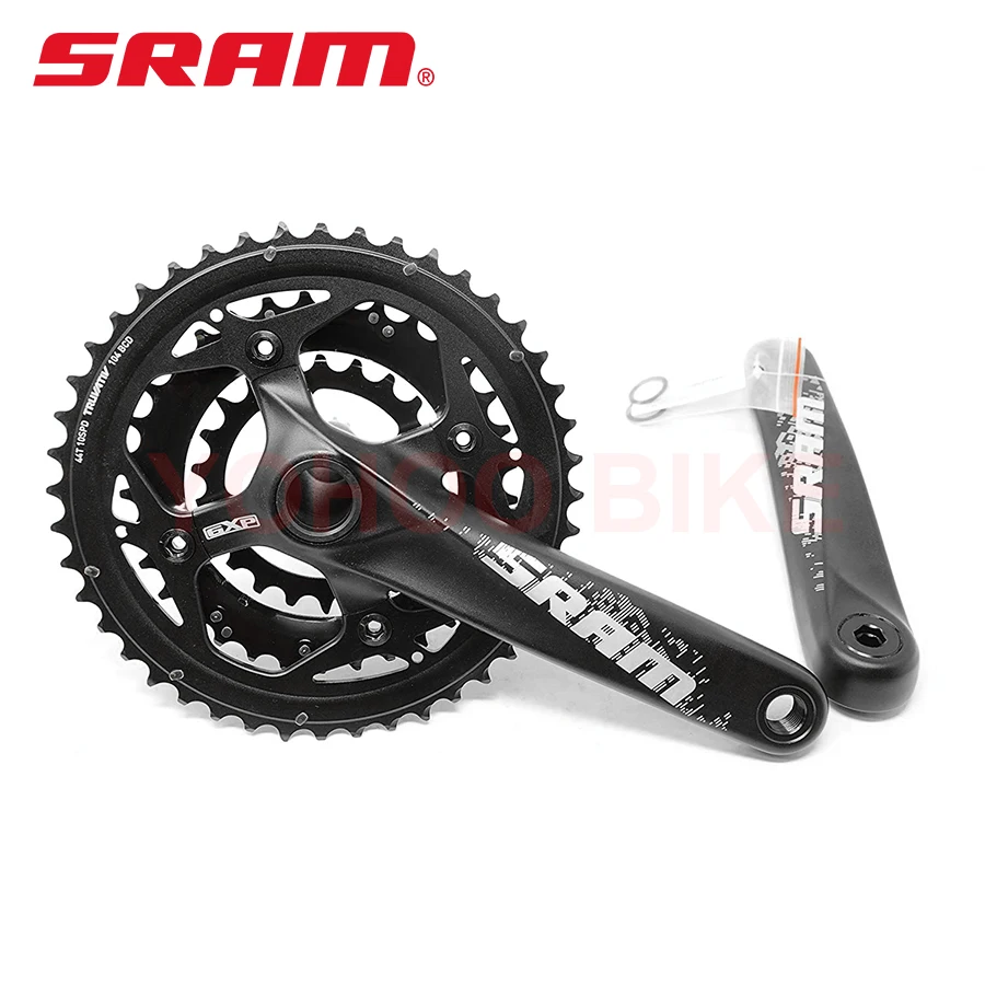 SRAM S1000 GXP тройной велосипедный Кривошип 3*10 скорость цепи 22T 33T 44T цепное кольцо 170 мм