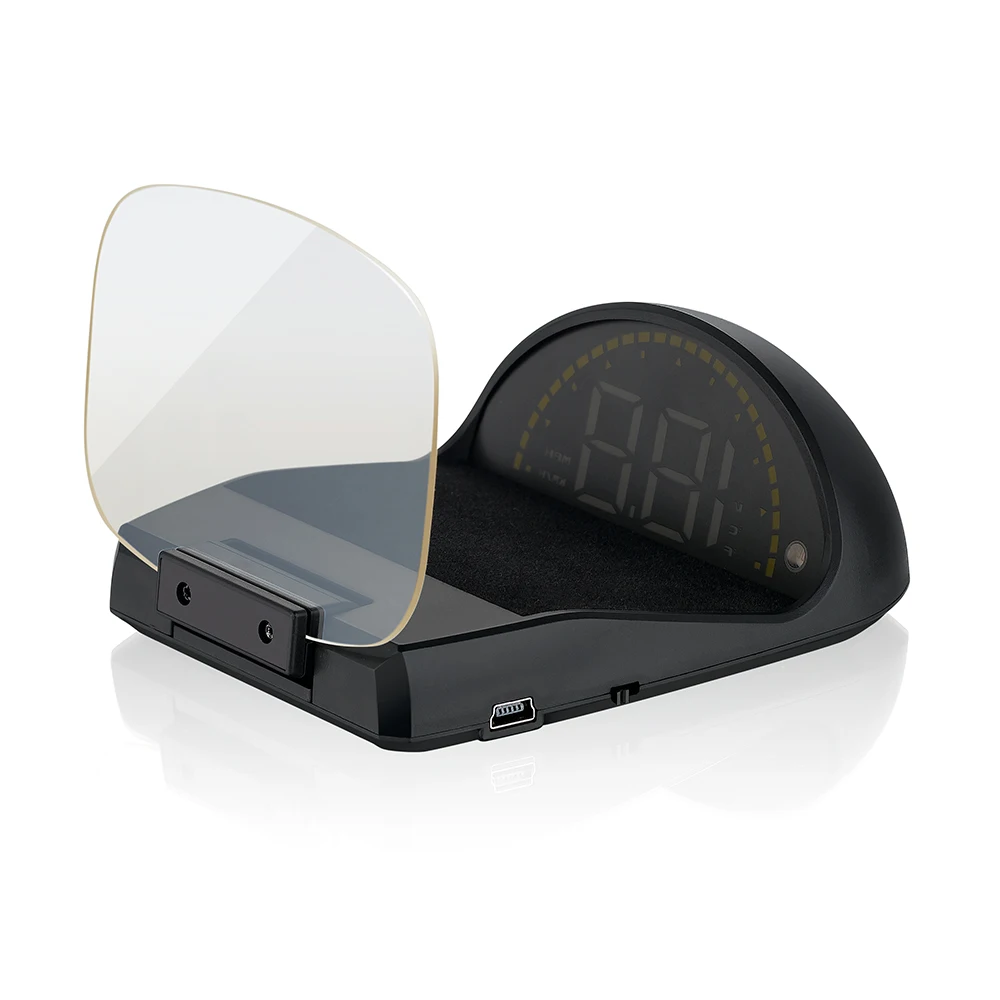 

2019 New HD TFT Car Hud C700S head up display OBD2 GPS Dual System For All Vehicles On-Board car speed Projector