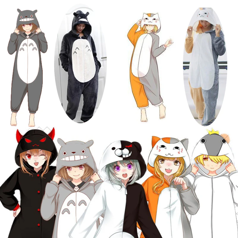 Пижама с чудовищем для детей и взрослых С вышивкой животного Комбинезоны обувь