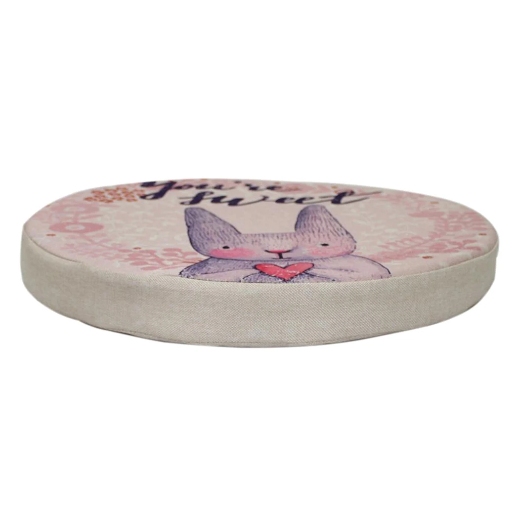 

Cute Animal Style Children Seat Cushion Cover 14 Inch Kids Cushion