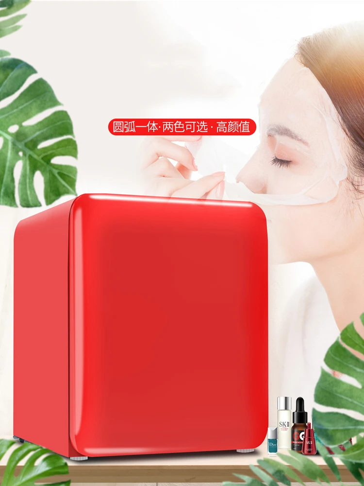 Mini Refrigerator Freezer High beauty single door refrigerated Mini European and American retro color refrigerator 220V kerlon rong sheng meiling xinfei of beauty rongshida little swan haier refrigerator thermal head sensor
