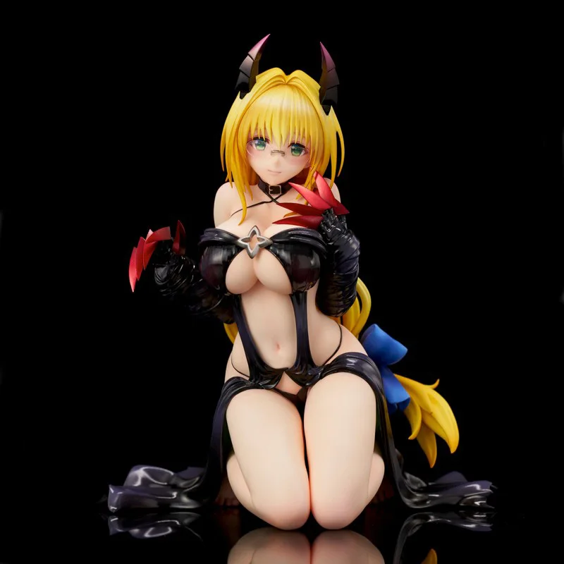 

16cm To LOVE Ru Darkness sexy girl Kneeling posture anime figure of Place adorn article Adult PVC toys