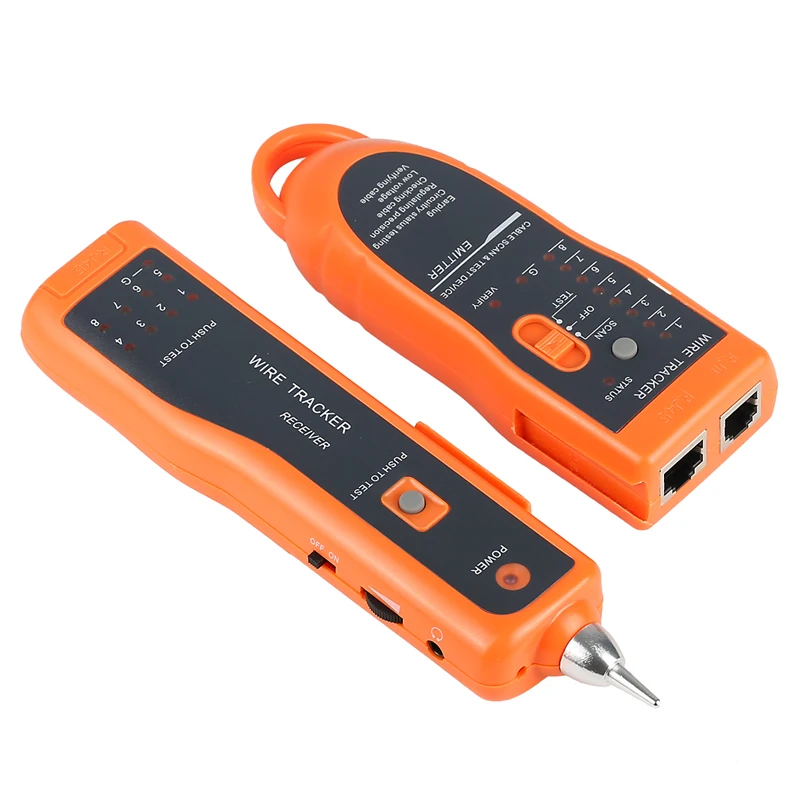 Тестер-трассоискатель RJ11 RJ45 Cat5 Cat6 для телефонных проводов | Мобильные телефоны и