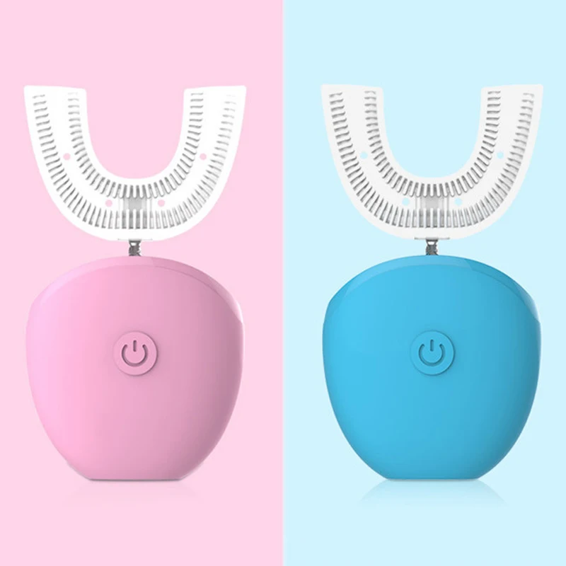 360 звуковая электрическая зубная щетка для детей и взрослых автоматическая u