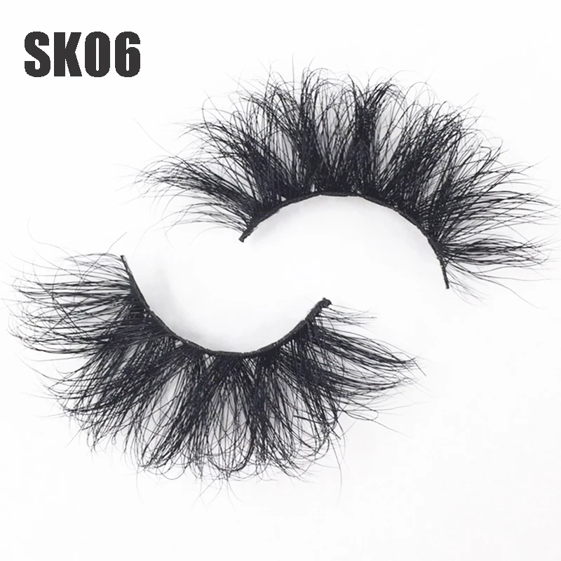 

Пушистые длинные ресницы Dramtic, ресница ручной работы, 25 мм, 3D, 100% норковые волосы, накладные ресницы, полосы ресниц наращивание, макияж