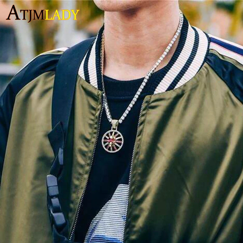 Ожерелье с цепочкой для тенниса мужчин и мальчиков украшенное прозрачным