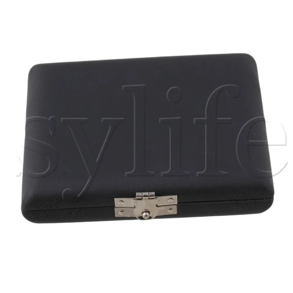 Черный чехол для бороды Язычковая задняя крышка 6 держателей Тростников|Детали и