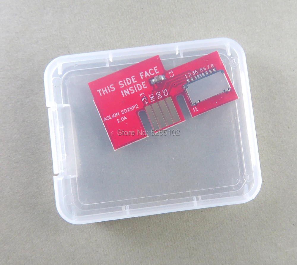 Адаптер для Gamecube SD2SP2 поддержка Serialport 2 Nintendo NGC замена адаптер карты Micro SD TF