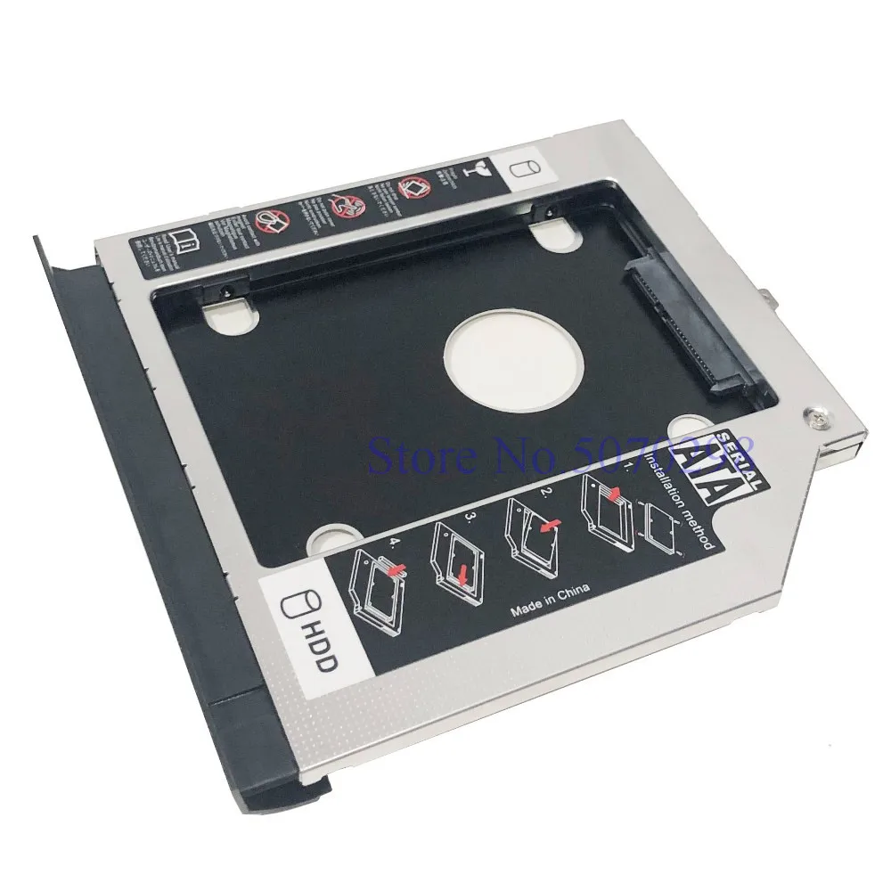 С Лицевая панель + кронштейн 2nd SATA 3 0 2 5 &quotжесткий диск HDD SSD картридж для