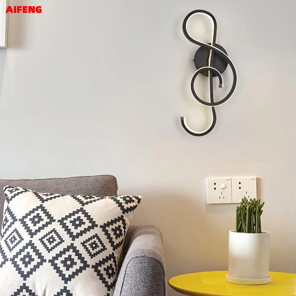 

Modern Minimalist Wall Lamp Wall Mount Led Light Living Room Bedroom Bedside 16W AC 85V-265V Wall Lamp