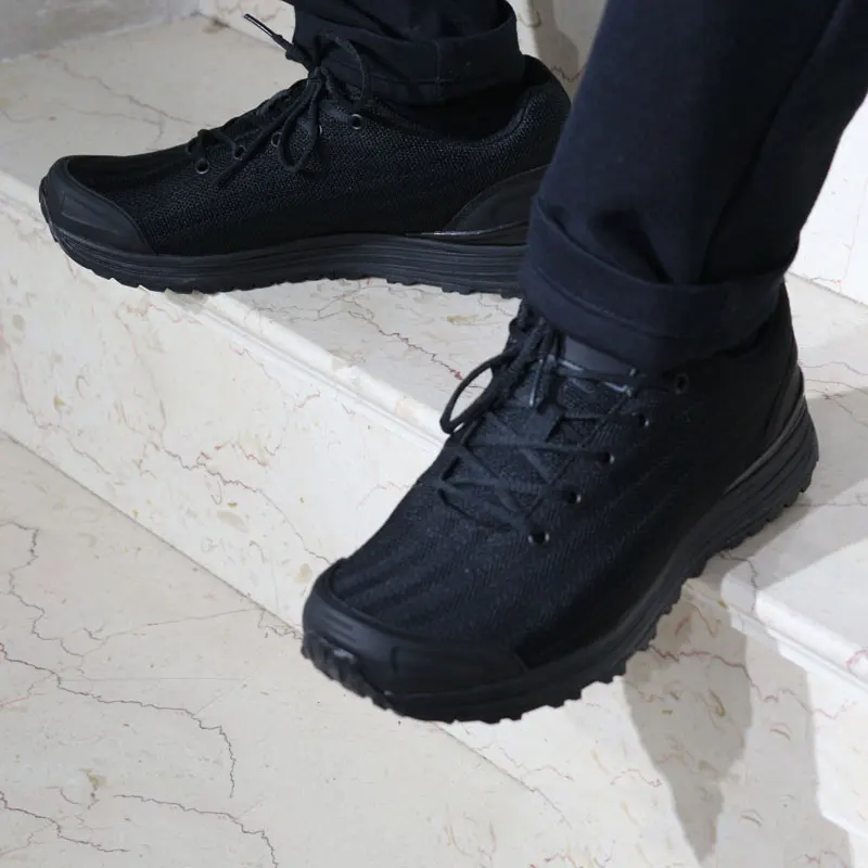 

3.5-inch Fengshen flying woven technology ultra-light breathable shock-absorbing insole on duty training shoes black men's and w