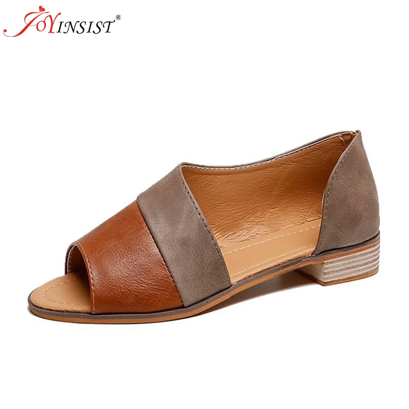 Сандалии женские ортопедические на плоской подошве удобные босоножки из