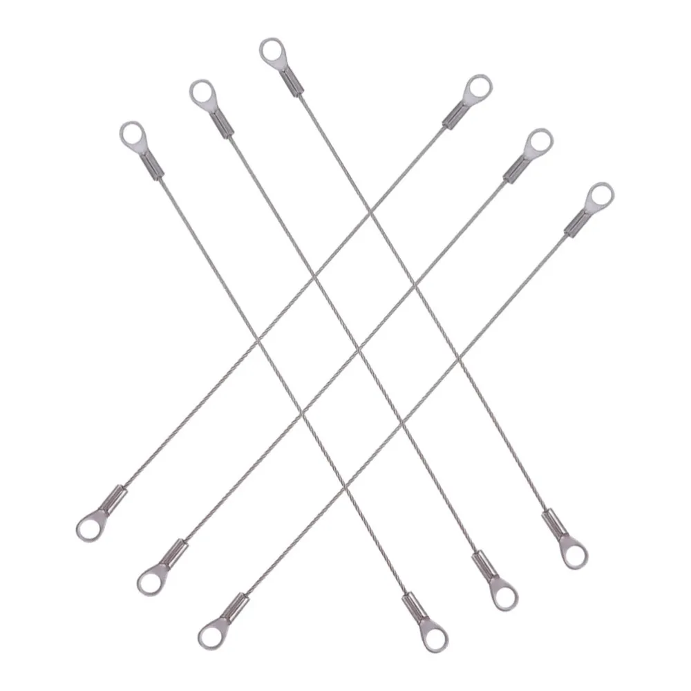 6 шт Нержавеющая сталь Шнур кабель двери удерживающие оконный ограничитель