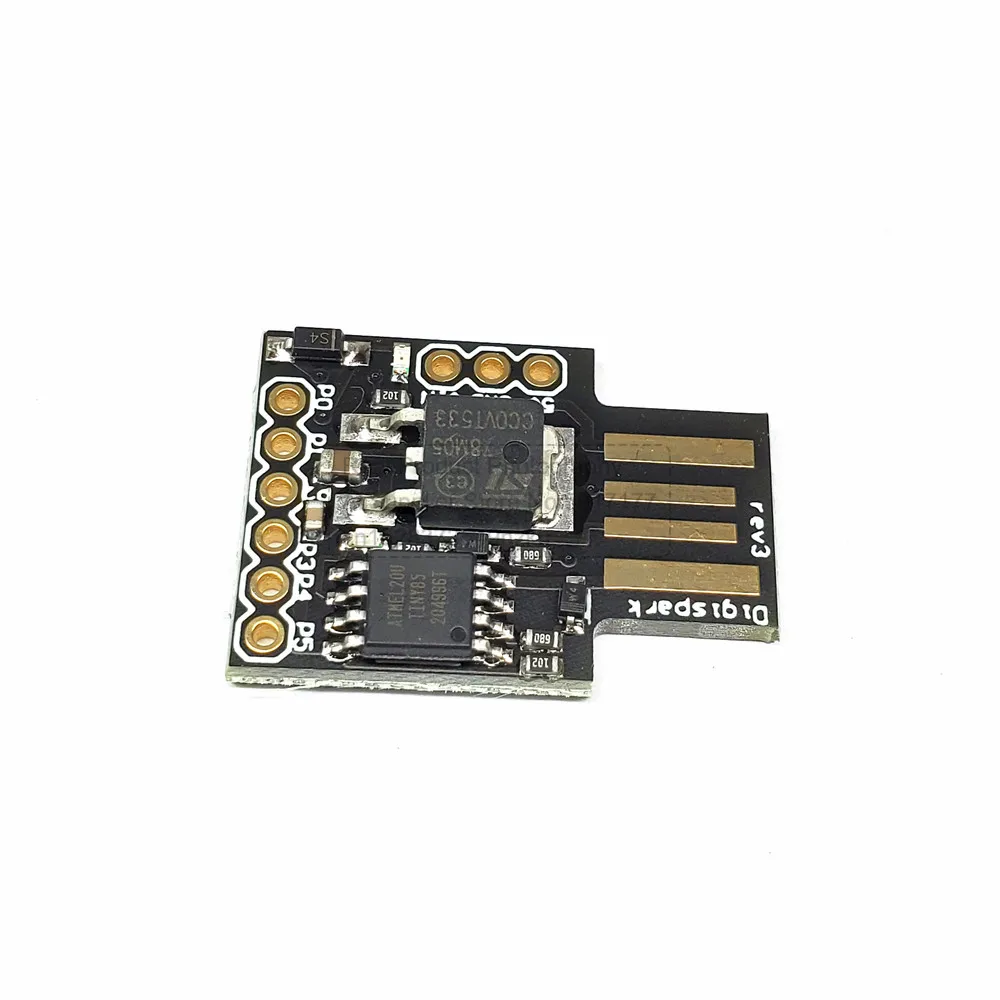 Плата разработки ATTINY85 Digispark Kickstarter USB модуль для Arduino поддержка IDE 1 0 + 6 контактов