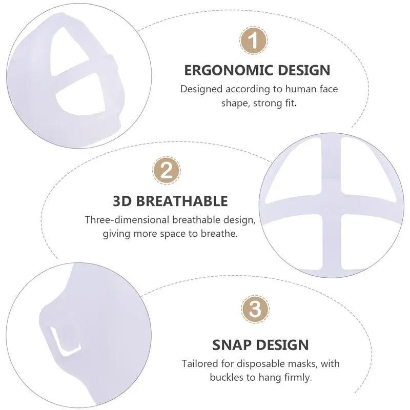 

Unisex Reusable Dustproof Mask bracket PM2.5 Windproof Haze Pollution Respirato Non-stick Lipstick Inner Pad Bracket Dropship