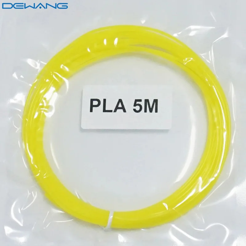 

2PCS 3D Printer Filament PLA 1.75 Threads Wire Material PLA Filament 5 Merters 3D Pen Filament Extruder Gadget 3D Filament