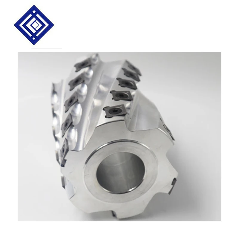 melhor Liga De Alumínio Carboneto Ferramenta De Corte Plaina Espiral Helicoidal Cabeça De Cortador De Madeira Reversível-espiral Lâmina Sprial Cabeça De Cortador De Aplainamento