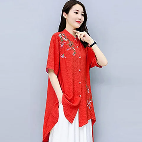 

Women 2021 Summer Fashion Two Piece Suits Female New Single Breasted Printed Tops Ladies Loose Casual Wide-leg Pants Sets K68