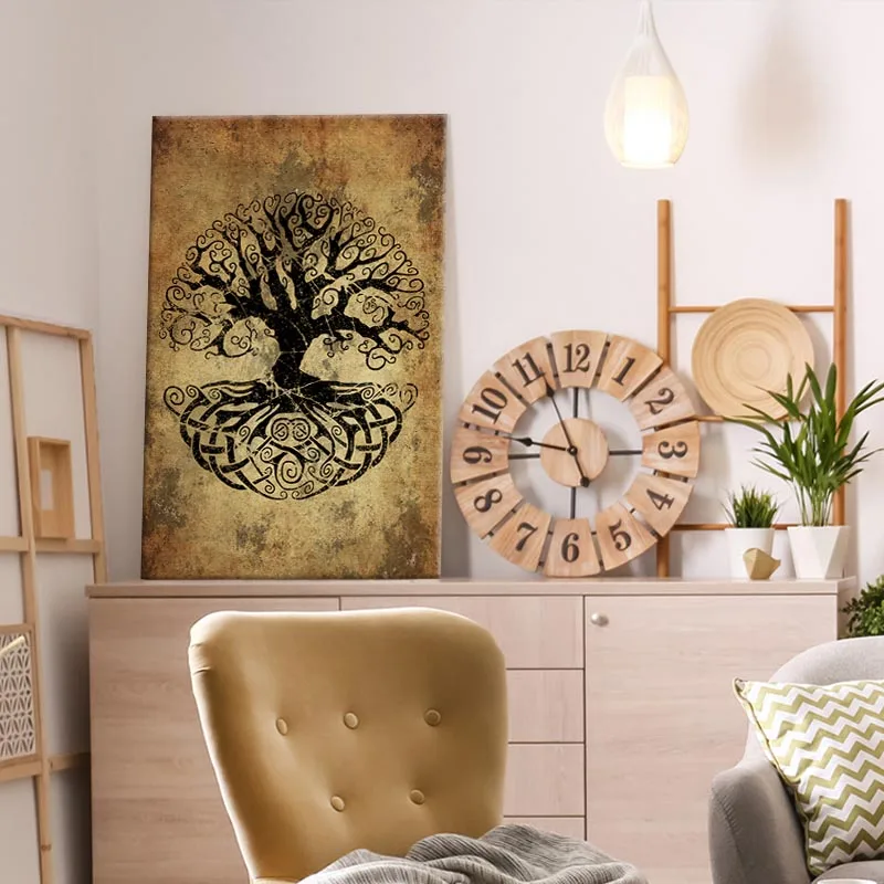 Картина на холсте Дерево жизни | Дом и сад