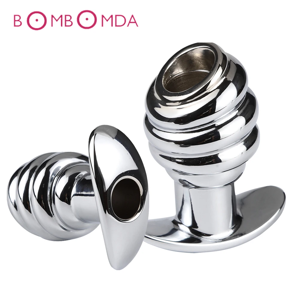 Анальные бусины клизмы полые Анальная пробка открытый вагинальный анус