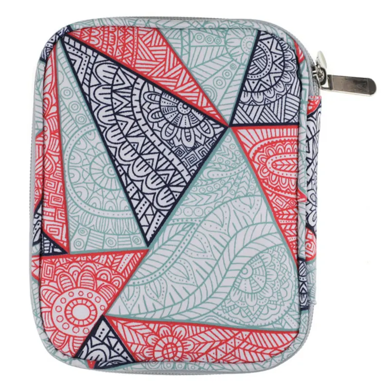 1 шт. сумка для хранения вязания крючком на молнии разноцветные аксессуары