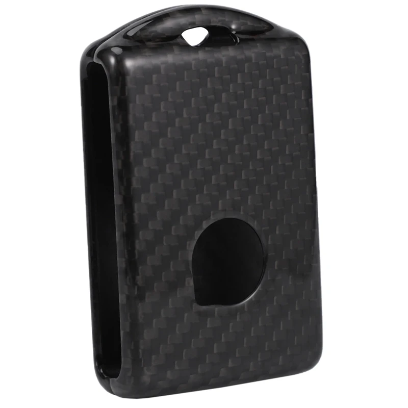 Премиум Настоящее углеродное волокно дистанционного ключа Fob чехол подходит для