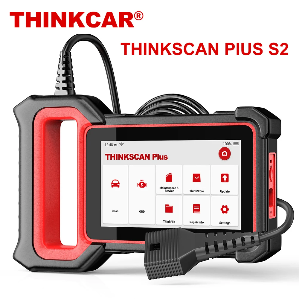Сканер THINKCAR THINKSCAN Plus S2 OBD 2 автомобильные инструменты для подушек безопасности