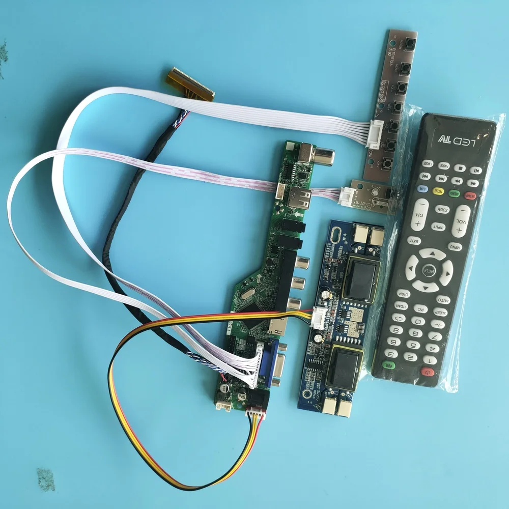 

Для M236H1-L09 1920X1080 23,6 "ТВ USB VGA AV 4 лампы комплект модуль 30pin цифровой контроллер драйвер платы Новое ЖК-дисплей, совместимому с HDMI