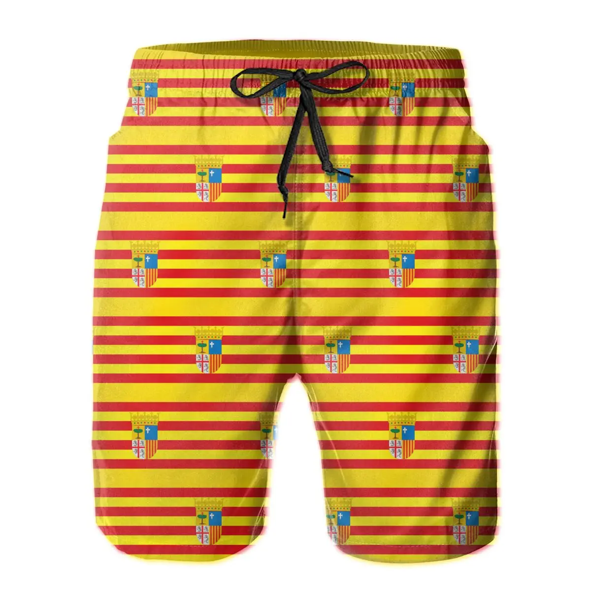 

Hawaii Pants Causal Flags of the autonomous communities of Spain Breathable Quick Dry NerdCasual Flag Of Aragon