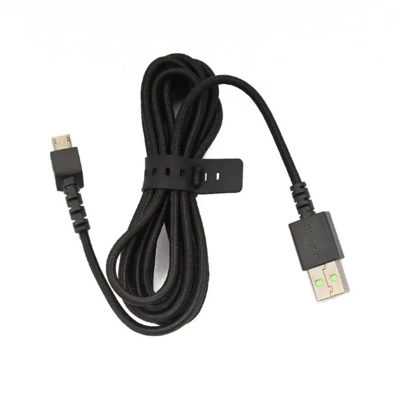 

Прочный нейлоновый Плетеный usb-кабель для мыши Razer Mamba беспроводная мышь