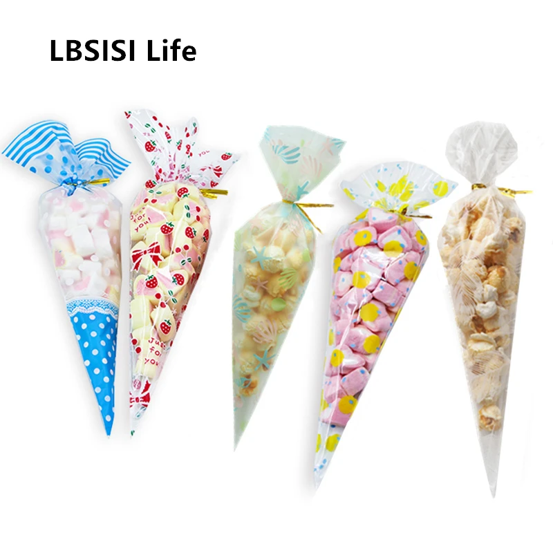 Сумка для печенья LBSISI Life прозрачная сумка упаковки вечерние сумки подарков на