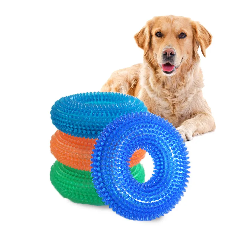 Собака Интерактивная укус доказательство писк игрушка для кусания из