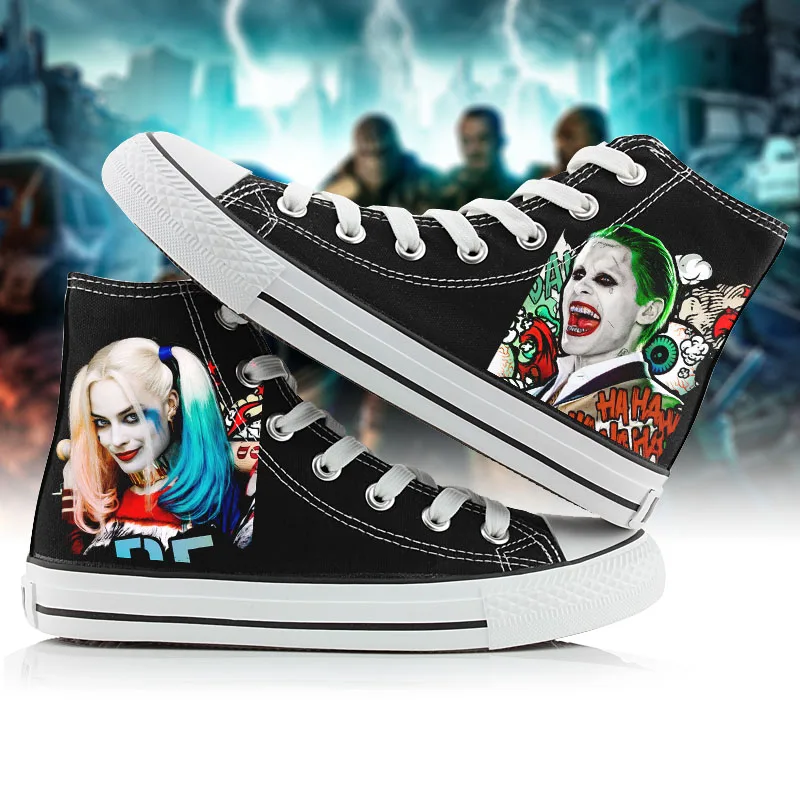 Фильм с принтами &quotотряд самоубийц&quot женская текстильная обувь Повседневная