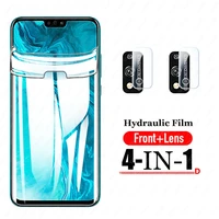 protective hydrogel film for huawei honor 9x lite screen protector on honor 9xlite 9 x light jsn l21 l22 l23 camera lens glass