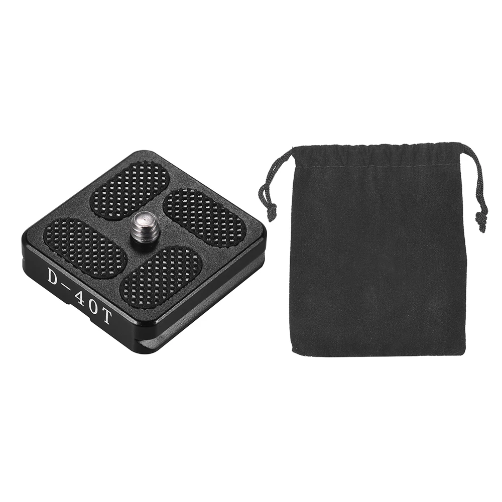 40*38 мм Размеры Алюминий сплав универсальная пластина быстрого крепления с D-40T QR 1/4