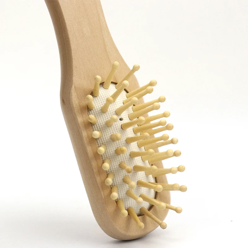 Щетка для волос деревянная новорожденных Органическая