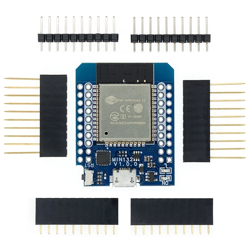 5 шт. D1 mini ESP32 ESP-32 Wi-Fi + Bluetooth Интернет вещей разработка платы ESP8266 полностью